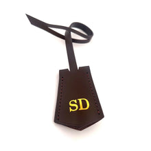 Load image into Gallery viewer, Key bell, Key Clochette, Personalized Custom Accessories, Handmade Leather, Veg Leather, Vachetta, Purse Charm, Keys, Monogram