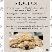 Load image into Gallery viewer, Retro Suede Designer Dog Collar - Tiffany Blue