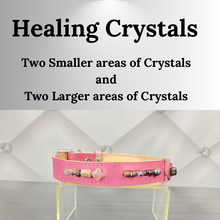 Load image into Gallery viewer, Barbie Pink Crystal Healing Collar