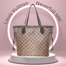 Load image into Gallery viewer, Louis Vuitton Damier Ebene Neverfull Bag