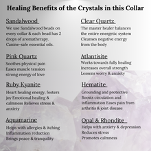 Load image into Gallery viewer, Barbie Pink Crystal Healing Collar