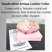 Load image into Gallery viewer, Barbie Pink Crystal Healing Collar