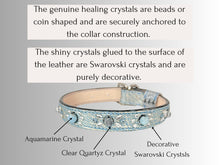 Load image into Gallery viewer, Overall Well-being - Crystal Healing Collar - Denim Swirl OW101