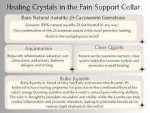 Load image into Gallery viewer, Arthritis &amp; Pain Support - Healing Crystal Collars - Diamond Color Leather - PA101