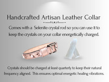 Load image into Gallery viewer, Strength &amp; Vitality - Crystal Healing Collar - Rose Gold with Freshwater Pearls SV102