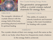 Load image into Gallery viewer, Skin &amp; Allergy Support - Healing Crystal Collar - Black Vachetta W/ Larimar SA102