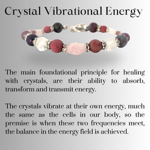 Healing Crystal Bracelet for Cancer Support , Chemo natural healing, alternative medicine, natures remedy, oncology help