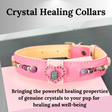 Load image into Gallery viewer, Barbie Pink Crystal Healing Collar