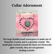 Load image into Gallery viewer, Barbie Pink Crystal Healing Collar