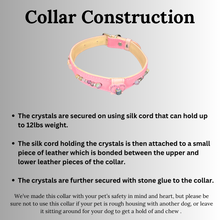 Load image into Gallery viewer, Barbie Pink Crystal Healing Collar