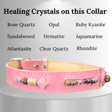 Load image into Gallery viewer, Barbie Pink Crystal Healing Collar