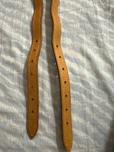 Load image into Gallery viewer, New Vachetta leather straps on LV backpack.