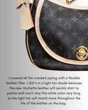 Load image into Gallery viewer, Alicia LV Vachetta Leather Replacement