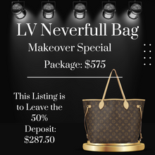 Load image into Gallery viewer, Neverfull Bag Makeover for Monogram &amp; Damier Styles