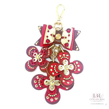 Load image into Gallery viewer, Purse Jewelry Red &amp; Gold