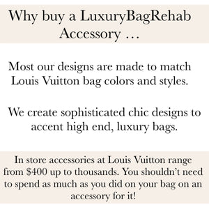 Purse Jewelry STORE FAVORITE/ Most liked by customers to match LV monogram bags