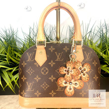 Load image into Gallery viewer, Purse Jewelry BEST Vachetta Leather Colors to match LV bags