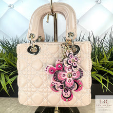 Load image into Gallery viewer, Purse Jewelry Vachetta &amp; Kidskin Leather Multi Pink Colors