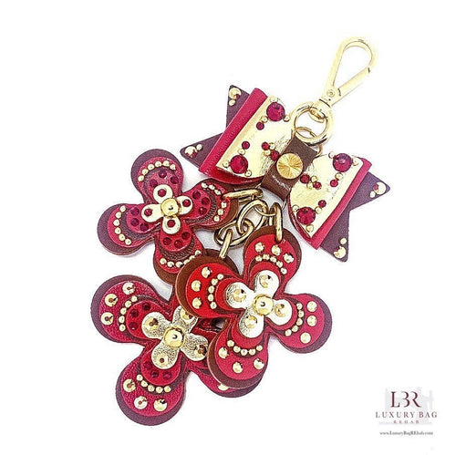 Purse Jewelry Red & Gold