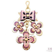 Load image into Gallery viewer, Purse Jewelry BEAUTIFUL Pink, Gold &amp; Black